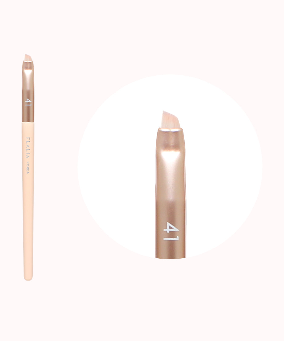 piyonna Mully Brush 41 Small Eyebrow Makeup Brush Maquillage Accessoires beauté Pinceau