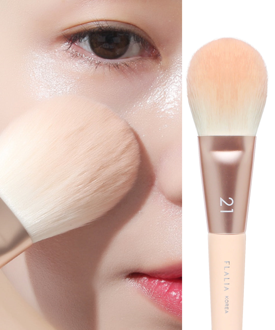 piyonna Mulli Brush 21 Powder Makeup Brush Maquillage Accessoires beauté Pinceau