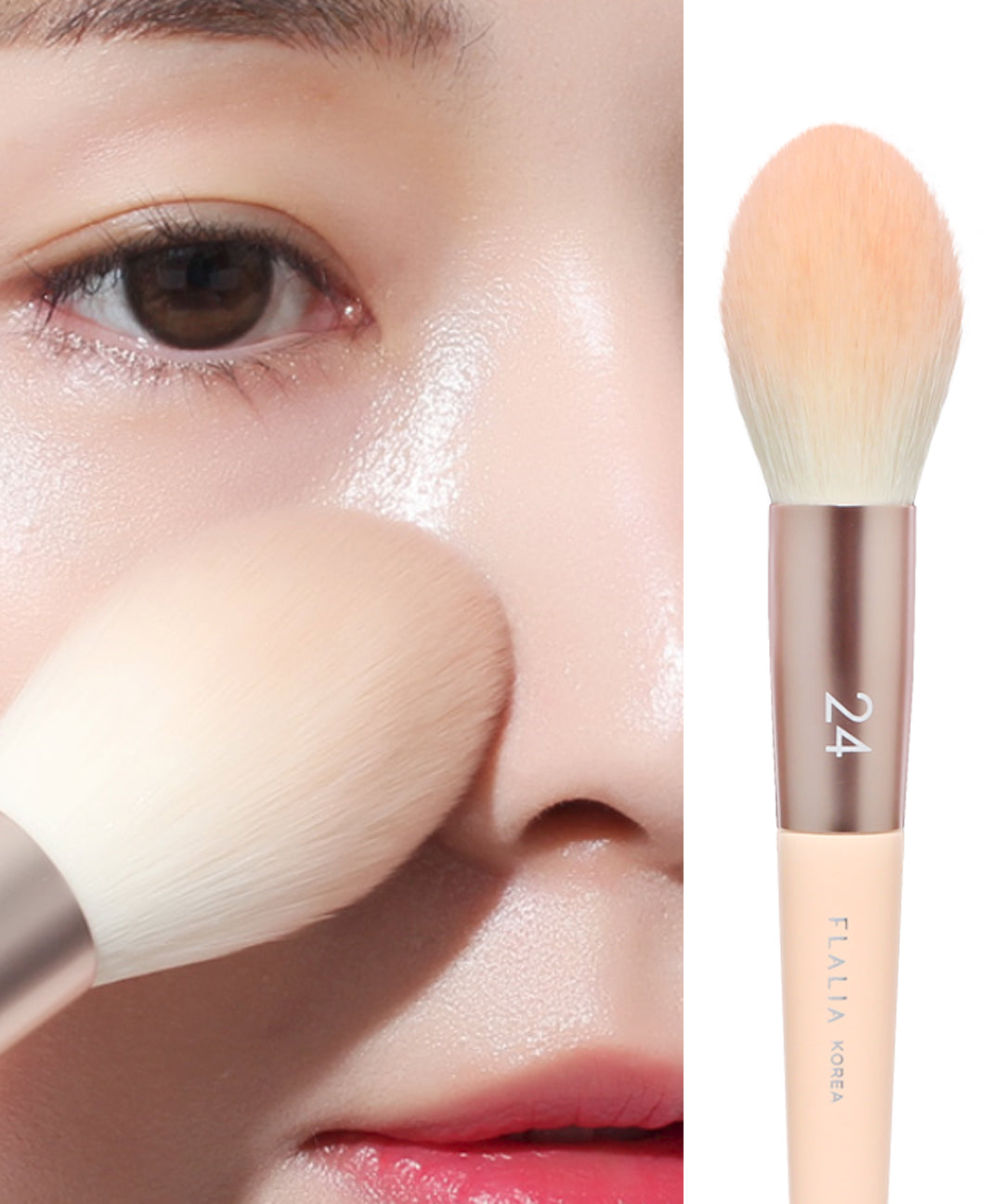 piyonna Mulli Brush 24 Long Powder Makeup Brush Maquillage Accessoires beauté Pinceau