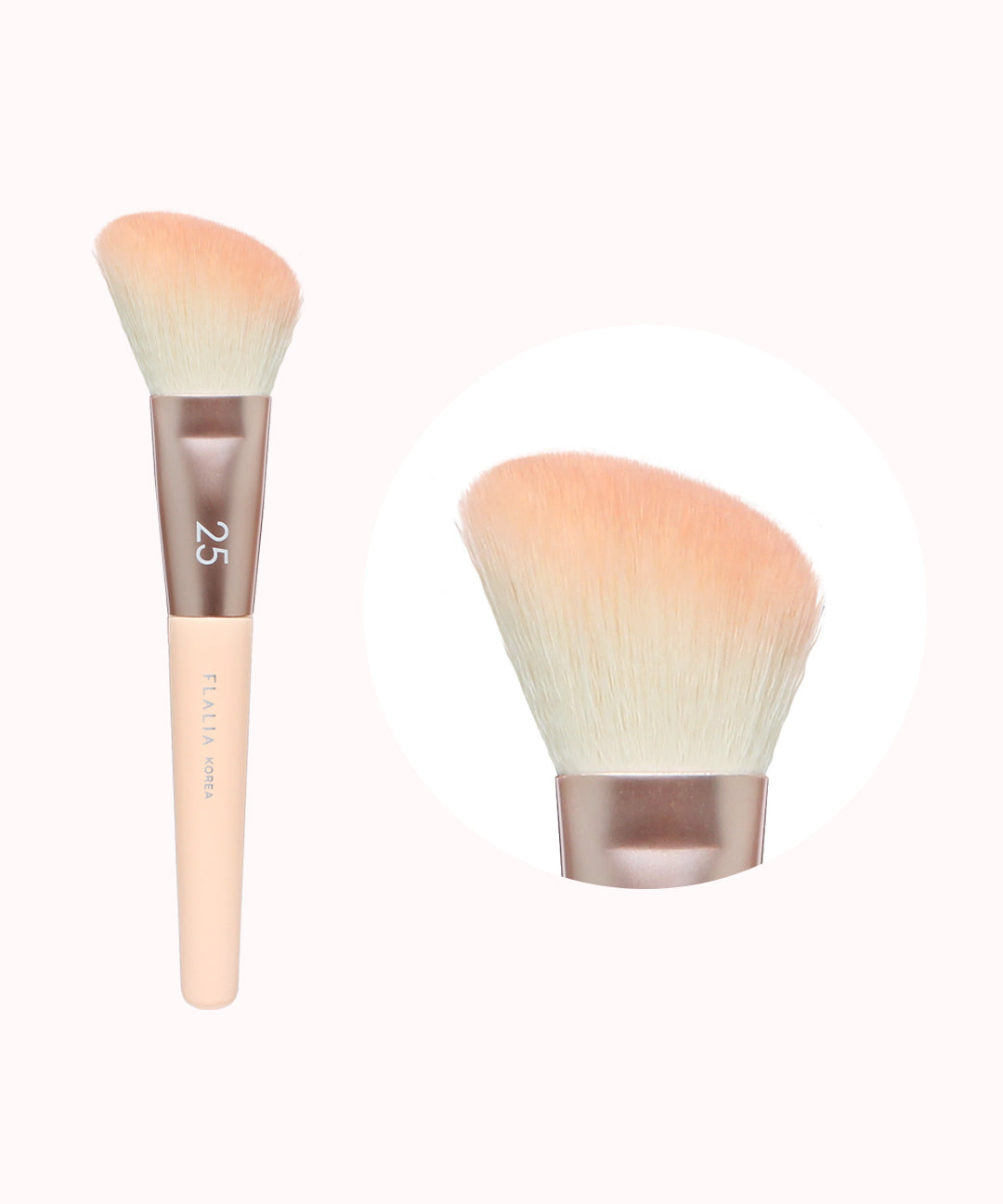 piyonna Mully Brush 25 Contour Makeup Brush Maquillage Accessoires beauté Pinceau