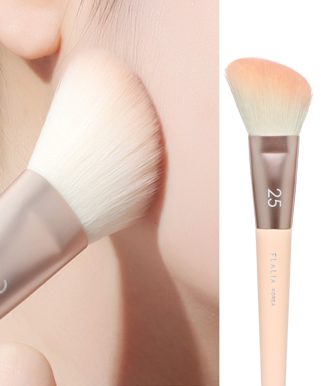 piyonna Mully Brush 25 Contour Makeup Brush Maquillage Accessoires beauté Pinceau