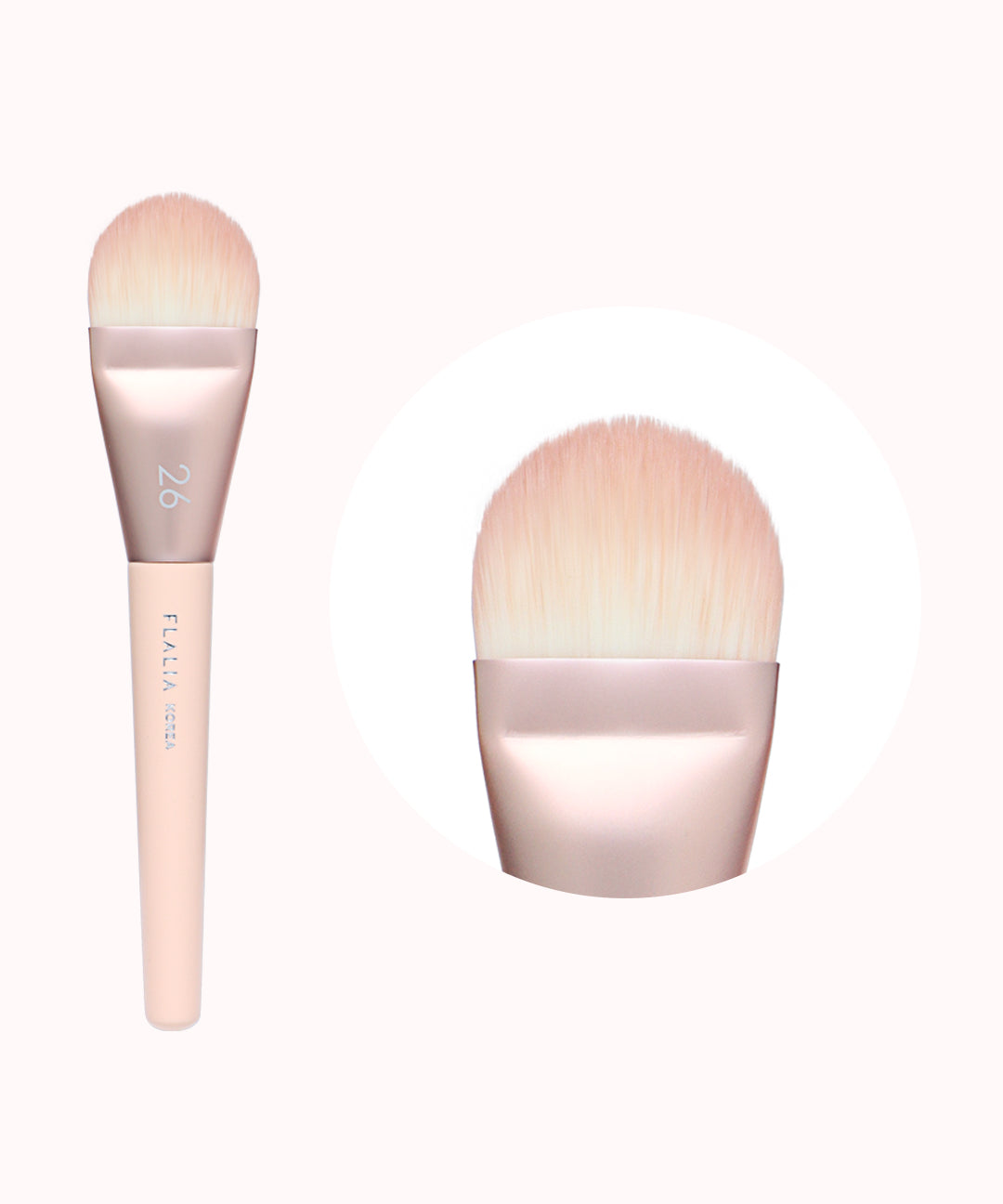piyonna Mully Brush 26 Glow Cover Foundation Makeup Brush Maquillage Accessoires beauté Pinceau