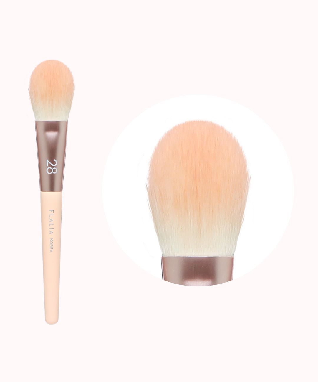 piyonna Mully Brush 28 Blusher Powder Makeup Brush Maquillage Accessoires beauté Pinceau