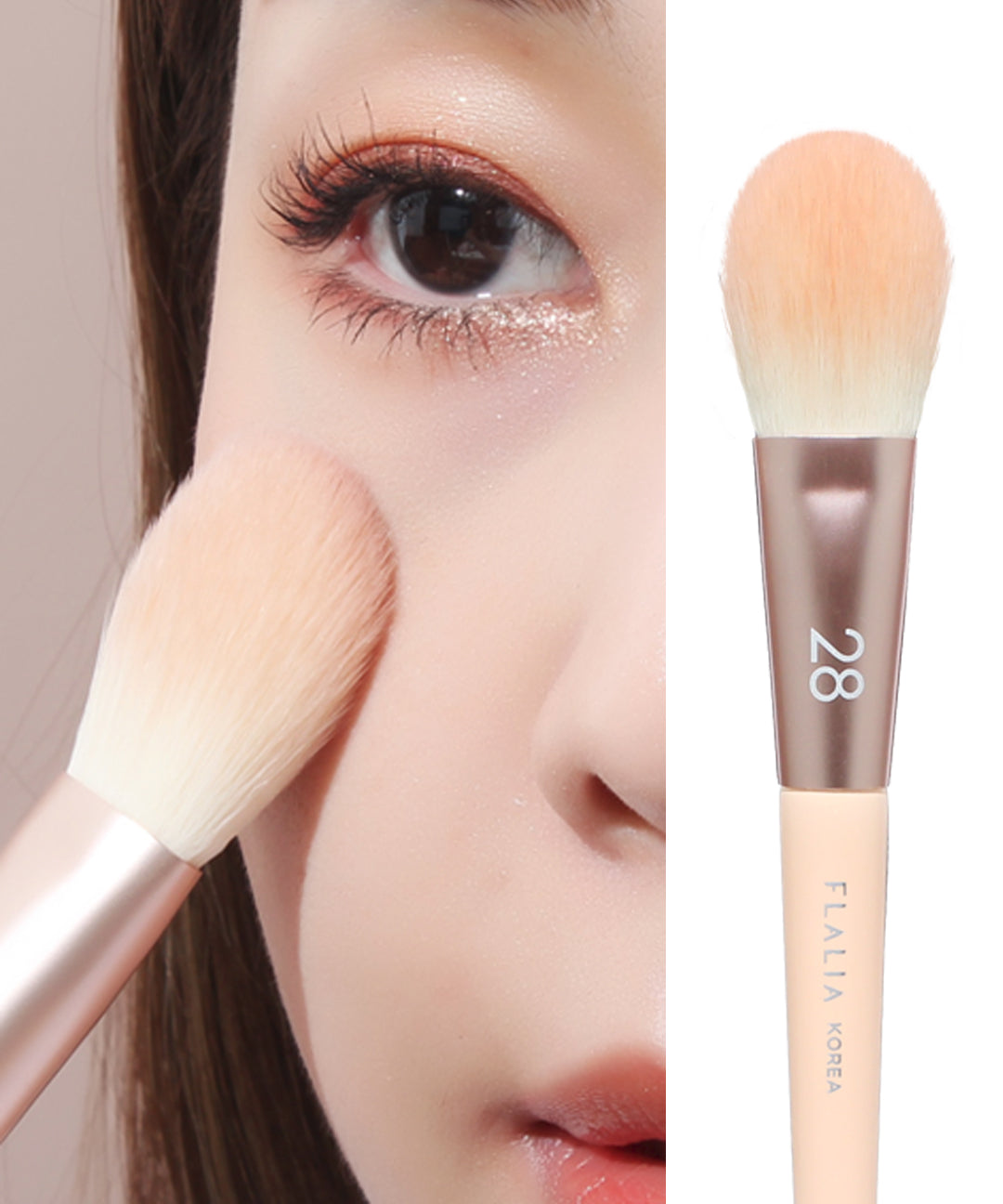 piyonna Mully Brush 28 Blusher Powder Makeup Brush Maquillage Accessoires beauté Pinceau