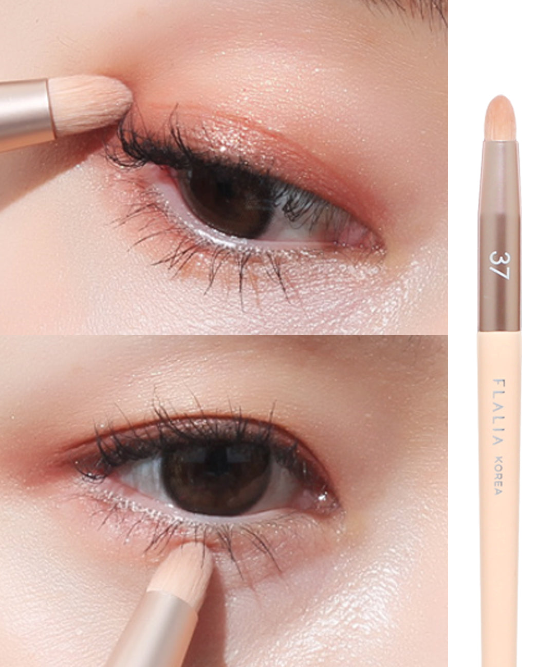 piyonna Mulli Brush 37 Eye Hole Makeup Brush Maquillage Accessoires beauté Pinceau