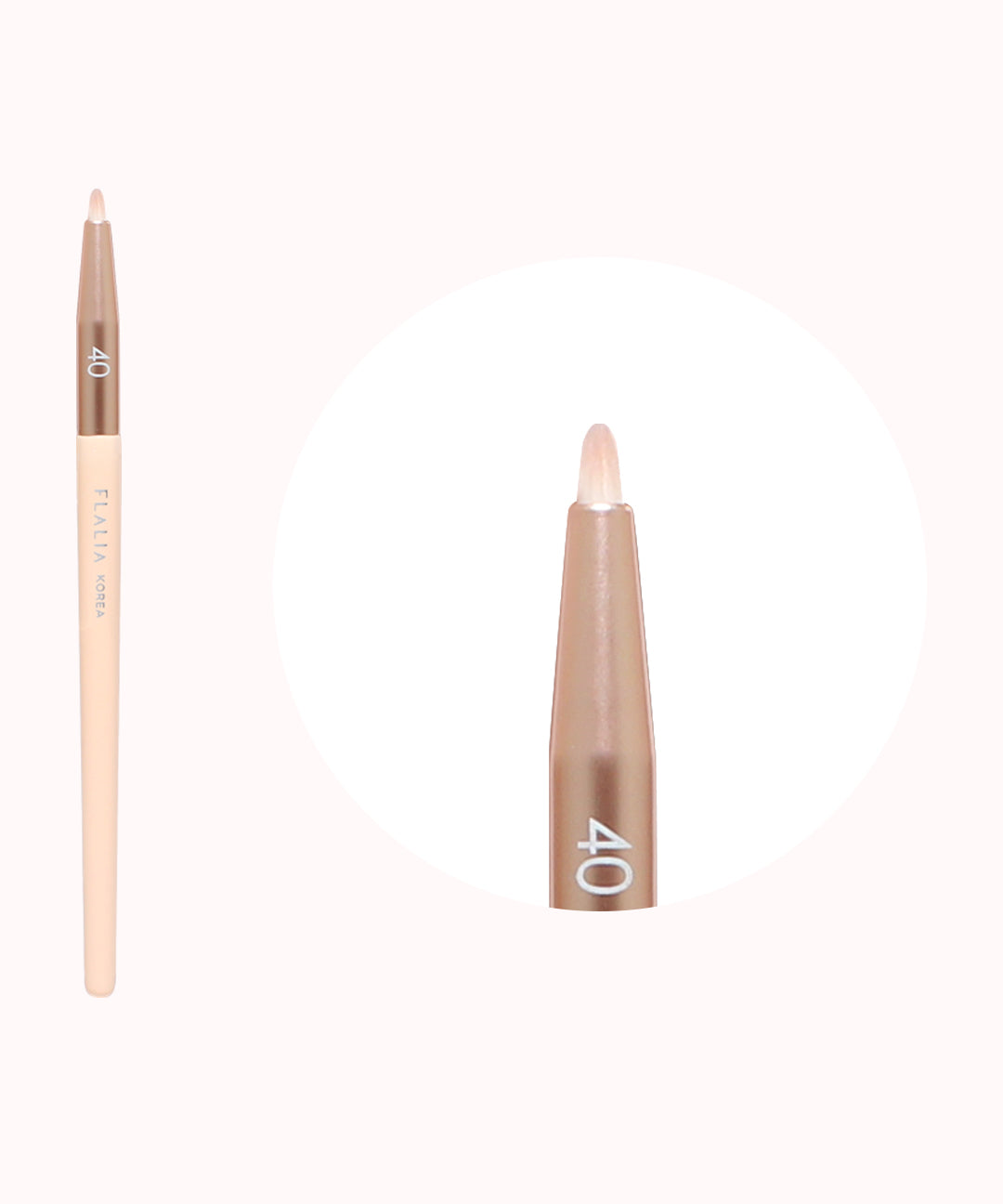piyonna Mully Brush 40 Aegyo-sal Point Makeup Brush Maquillage Accessoires beauté Pinceau