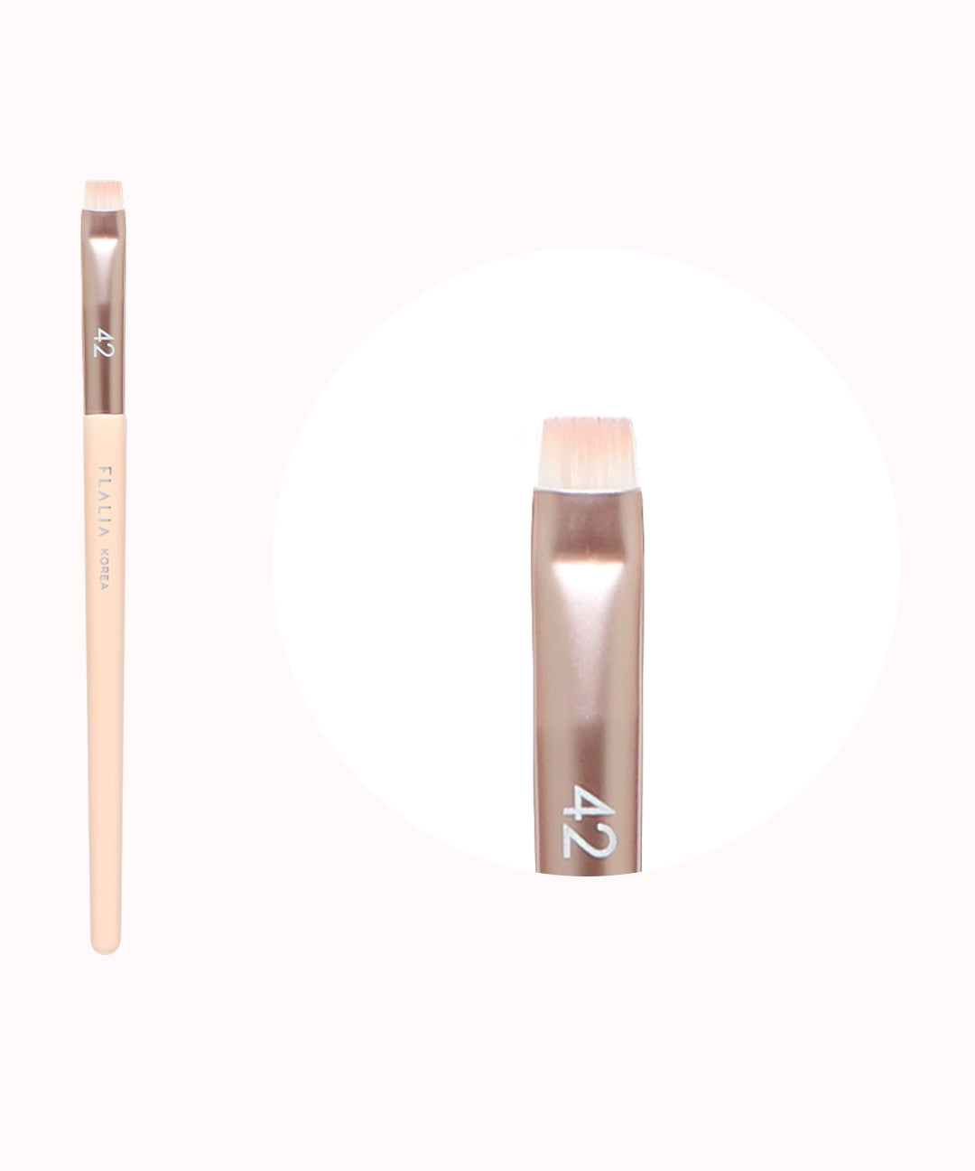 piyonna Mully Brush 42 Flat Eyeliner Makeup Brush Maquillage Accessoires beauté Pinceau