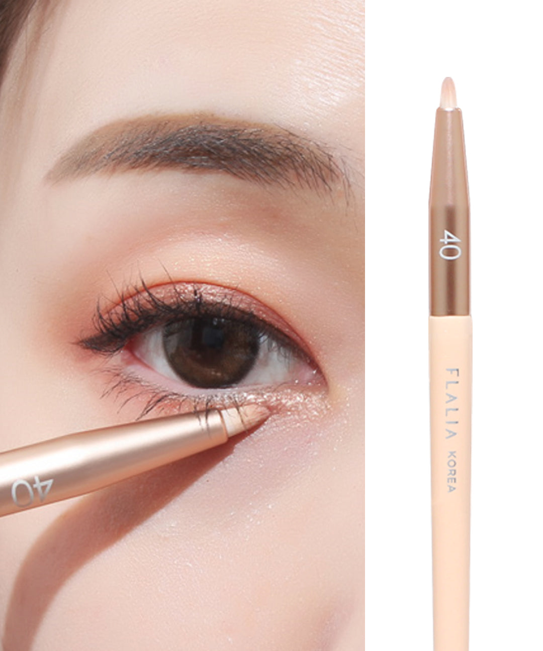 piyonna Mully Brush 40 Aegyo-sal Point Makeup Brush Maquillage Accessoires beauté Pinceau