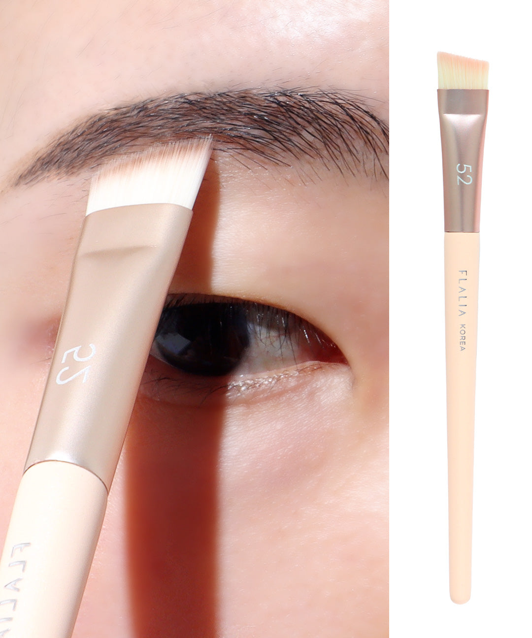 piyonna Mulli Brush 52 Wide Eyebrow Makeup Brush Maquillage Accessoires beauté Pinceau