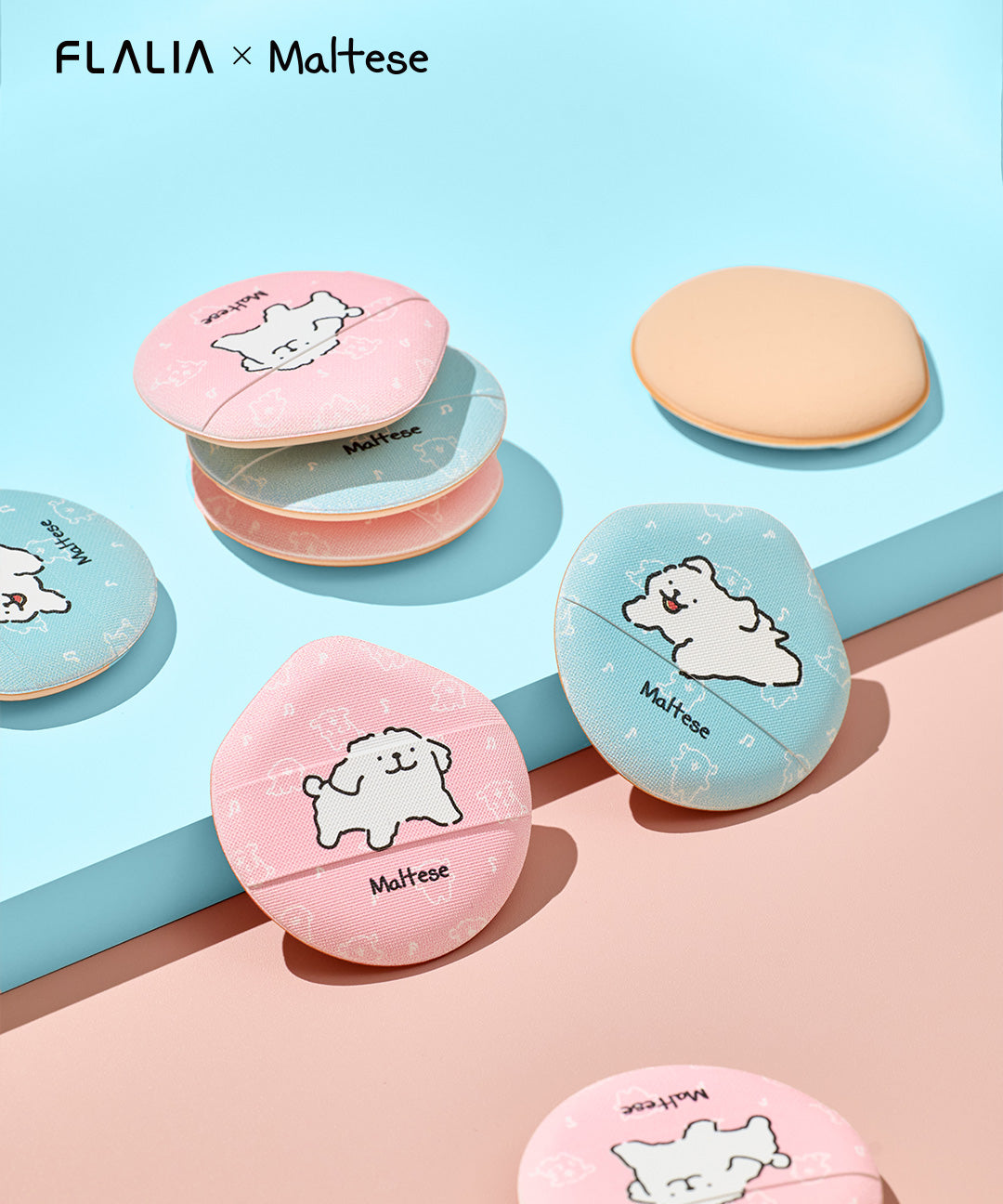 piyonna Maltiz Cushion Puff 2 Types Maquillage Accessoires beauté Houppette & Éponge