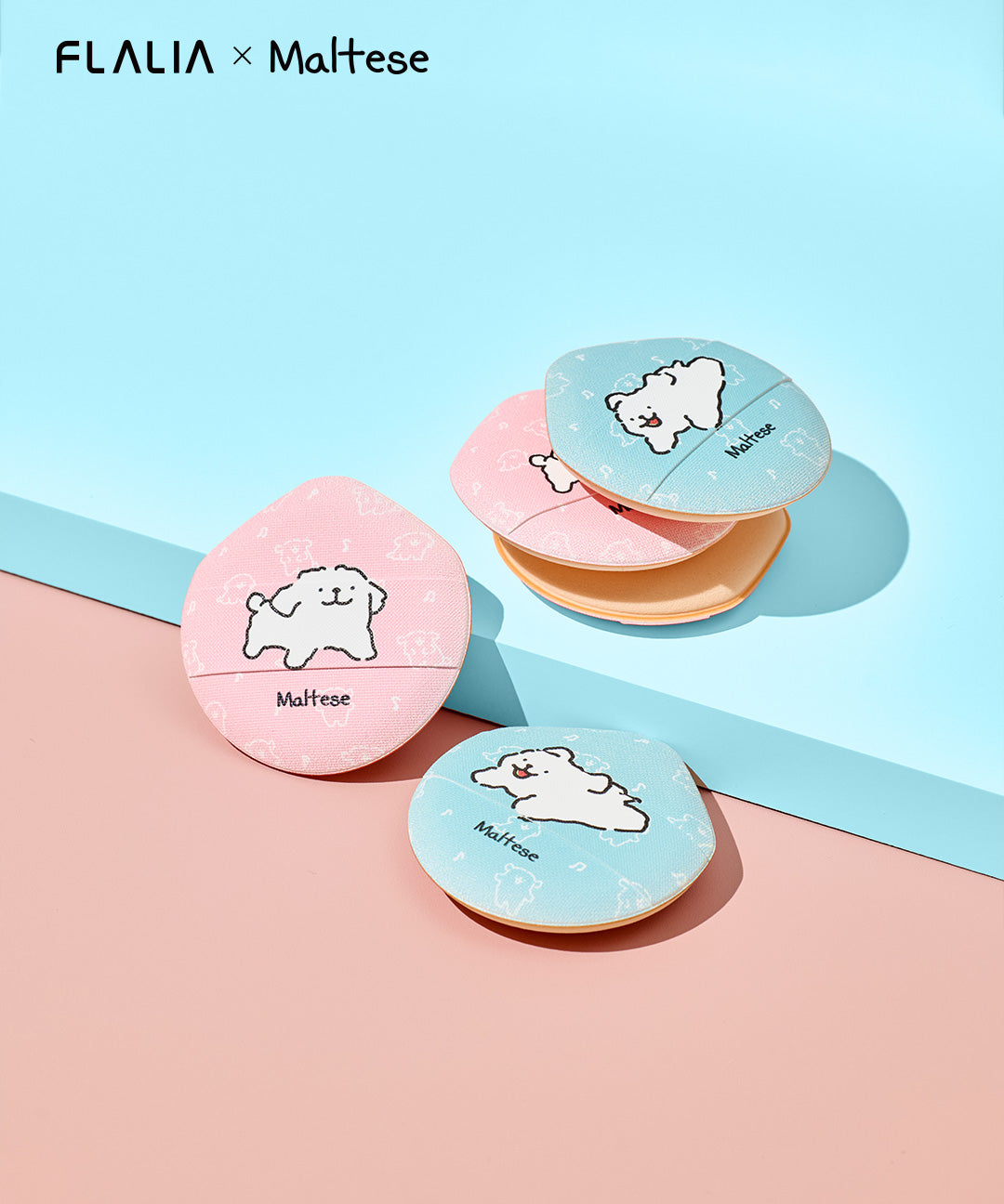 piyonna Maltiz Cushion Puff 2 Types Maquillage Accessoires beauté Houppette & Éponge