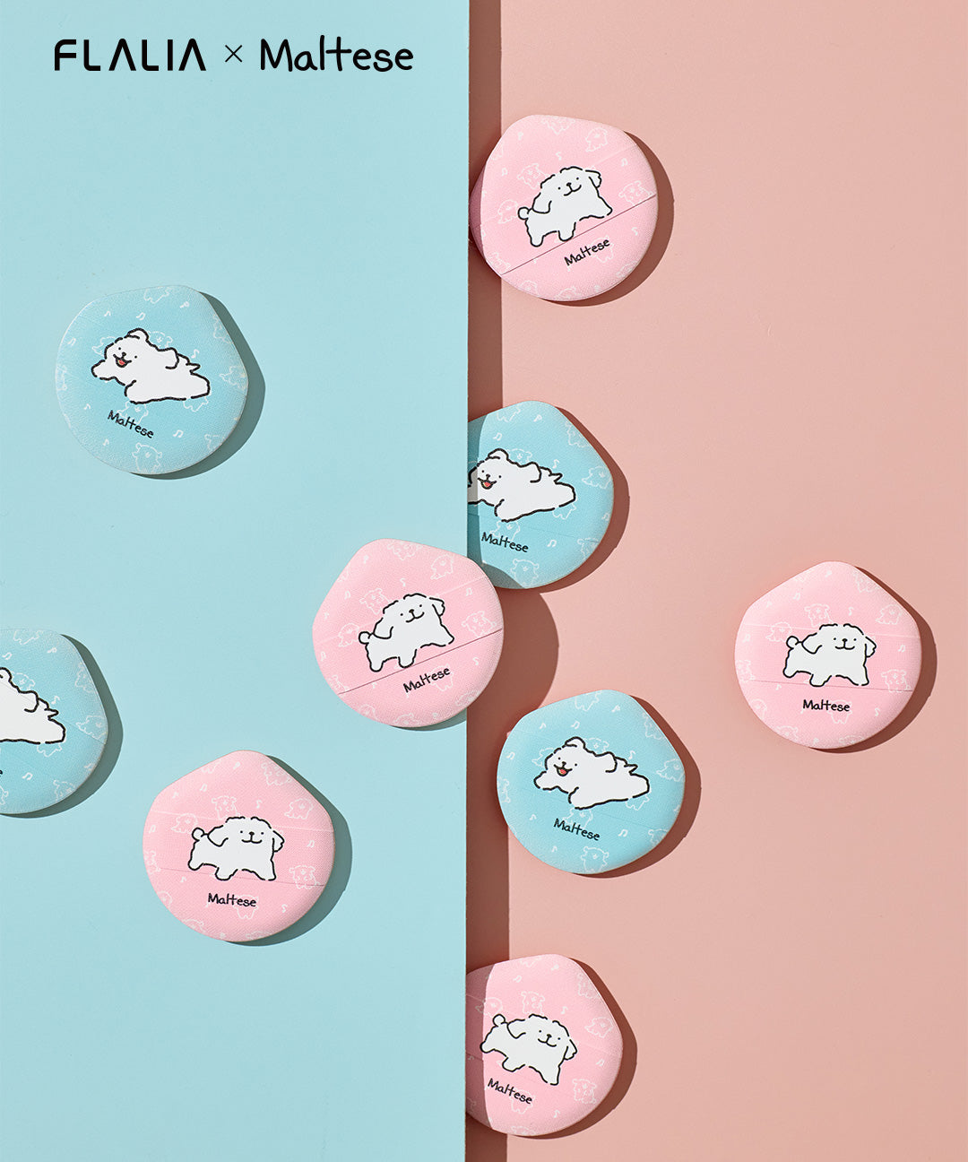 piyonna Maltiz Cushion Puff 2 Types Maquillage Accessoires beauté Houppette & Éponge