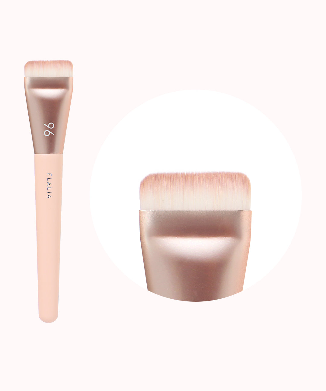 piyonna Mulli Brush 96 Flat All Cover Foundation Makeup Brush Maquillage Accessoires beauté Pinceau