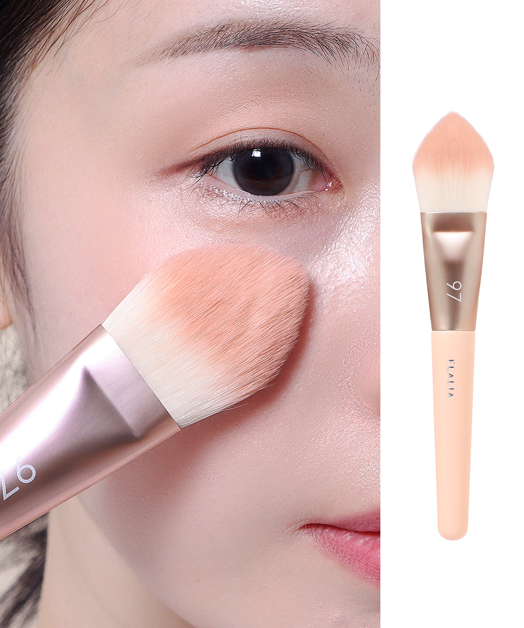 piyonna Mulli Brush 97 Point Powder Makeup Brush Maquillage Accessoires beauté Pinceau