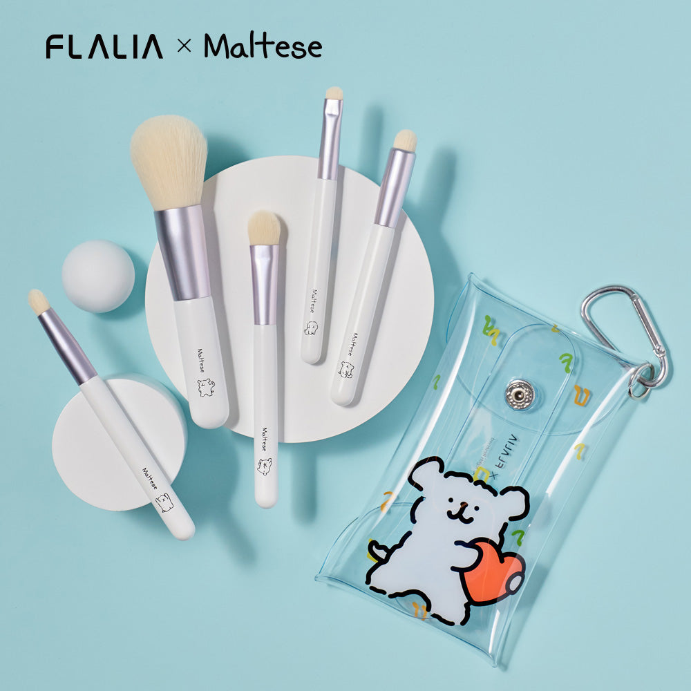 piyonna Maltease Brush Kit 5 Pieces Maquillage Accessoires beauté Pinceau