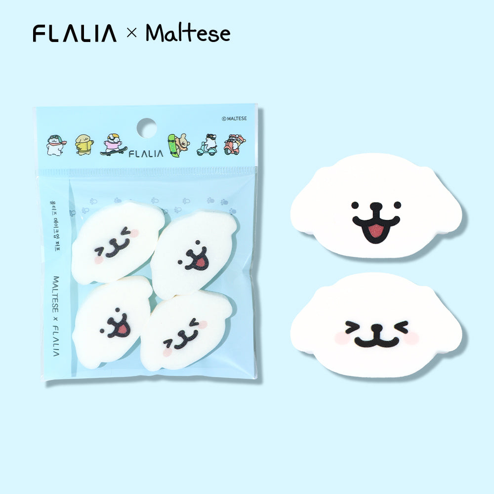 piyonna Maltiz Die-Cut Makeup Sponge 4P Maquillage Accessoires beauté Houppette & Éponge