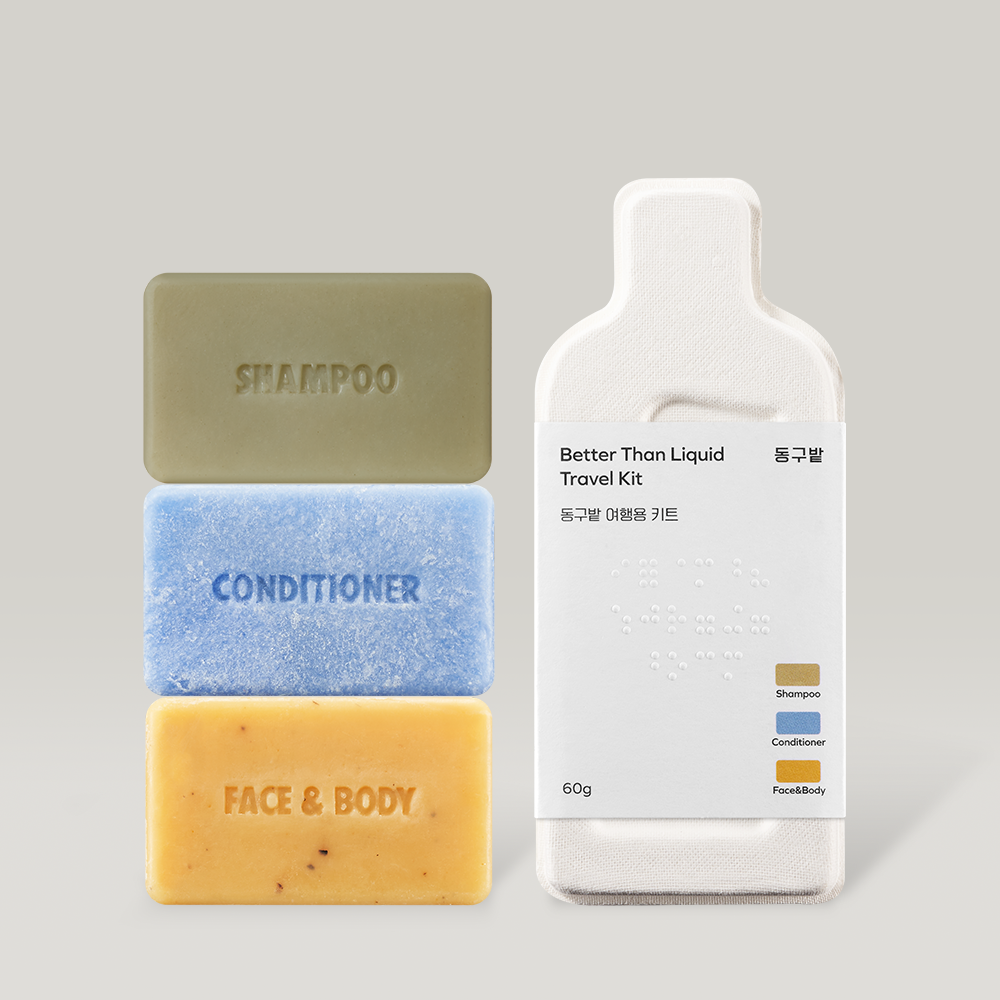 piyonna Donggubat Better than Liquid Travel Kit Corps & Cheveux Soin du corps Savon