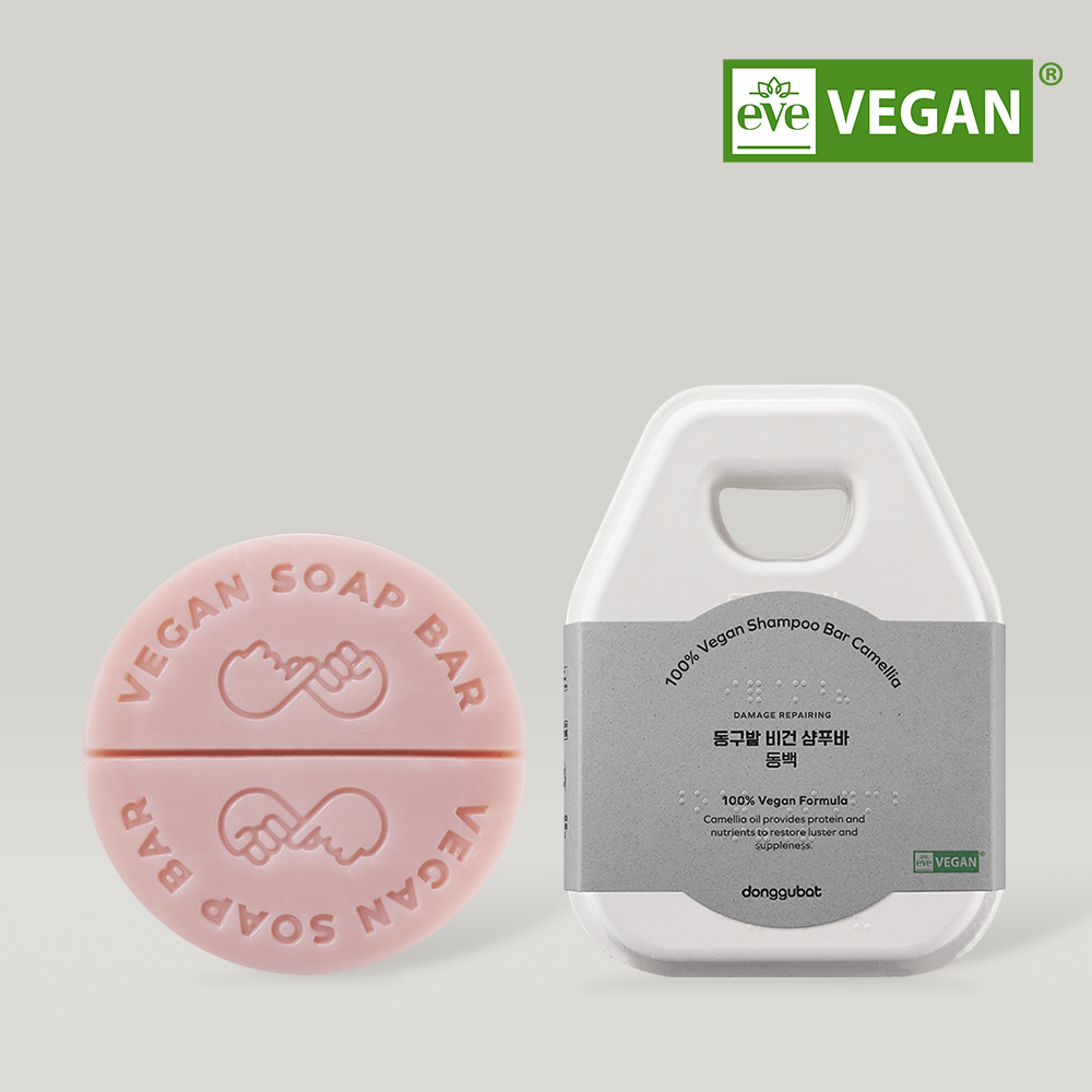 piyonna Donggubat Vegan Shampoo Bar Camellia Corps & Cheveux Soin cheveux Shampooing