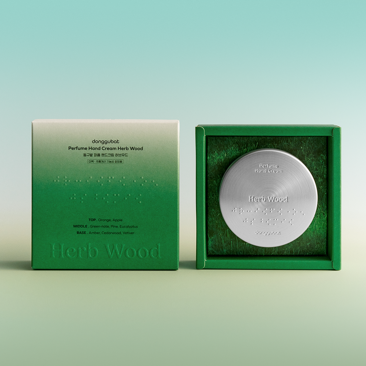 piyonna Donggubat Perfume Hand Cream Herbwood Corps & Cheveux Soin du corps Savon