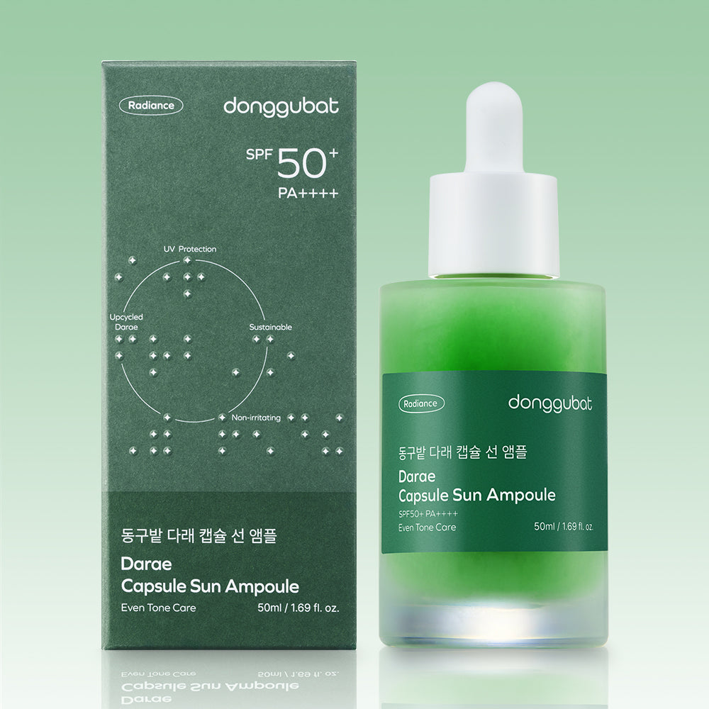 piyonna Donggubat Darae Capsule Sun Ampoule 50ml SPF50+ PA++++ Soin de la peau Solaire Crème & Lotion solaire
