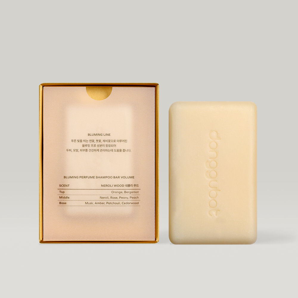 piyonna Donggubat Blooming Perfume Shampoo Bar 3 Types Corps & Cheveux Soin cheveux Shampooing