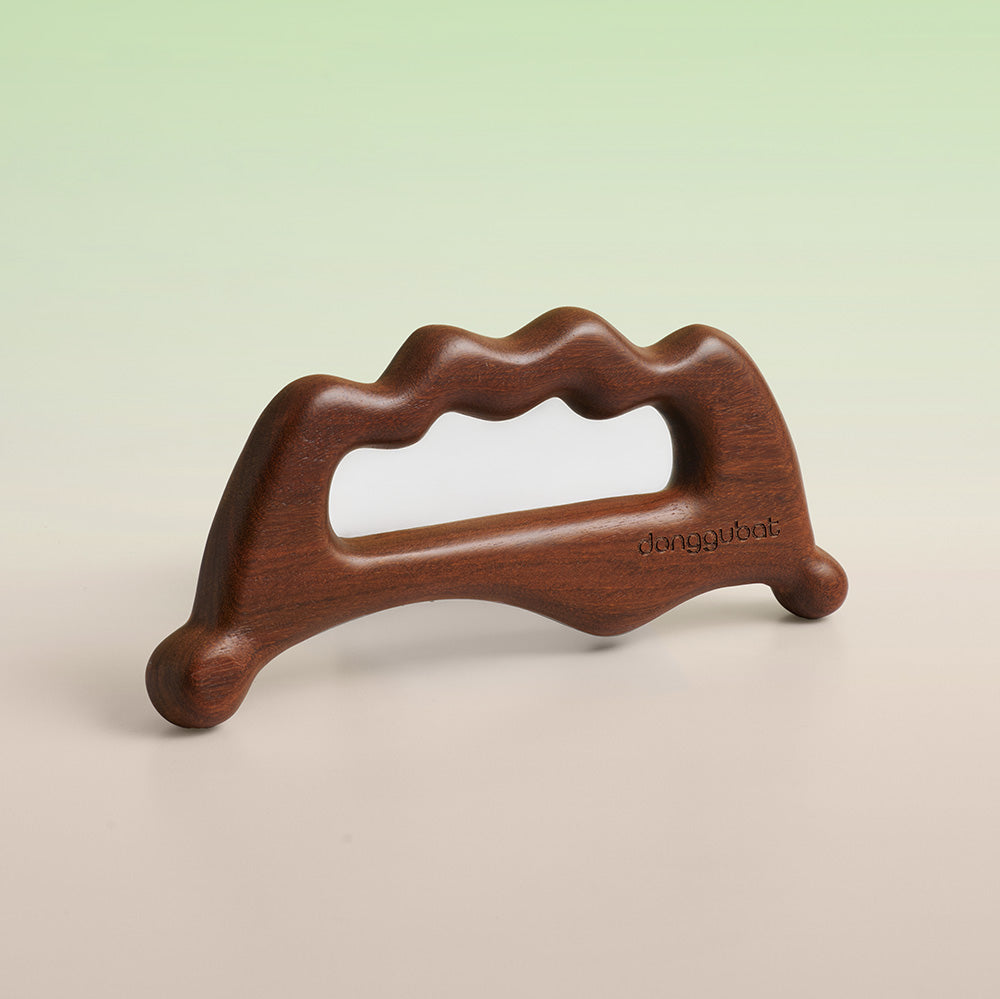 piyonna Donggubat All-in-One Wood Body Gua Sha M Makeup Beauty Tools Massage Tool