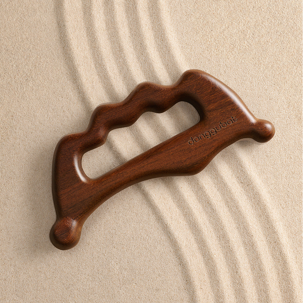 piyonna Donggubat All-in-One Wood Body Gua Sha M Makeup Beauty Tools Massage Tool