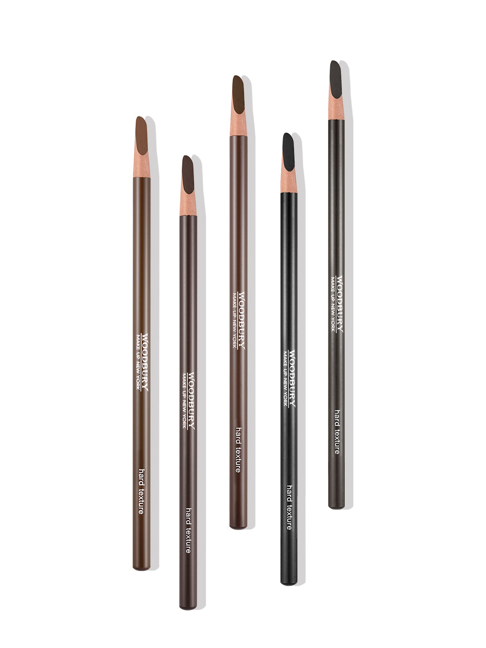 piyonna Woodbury Hard Texture Eyebrow Pencil Maquillage Yeux Eyeliner