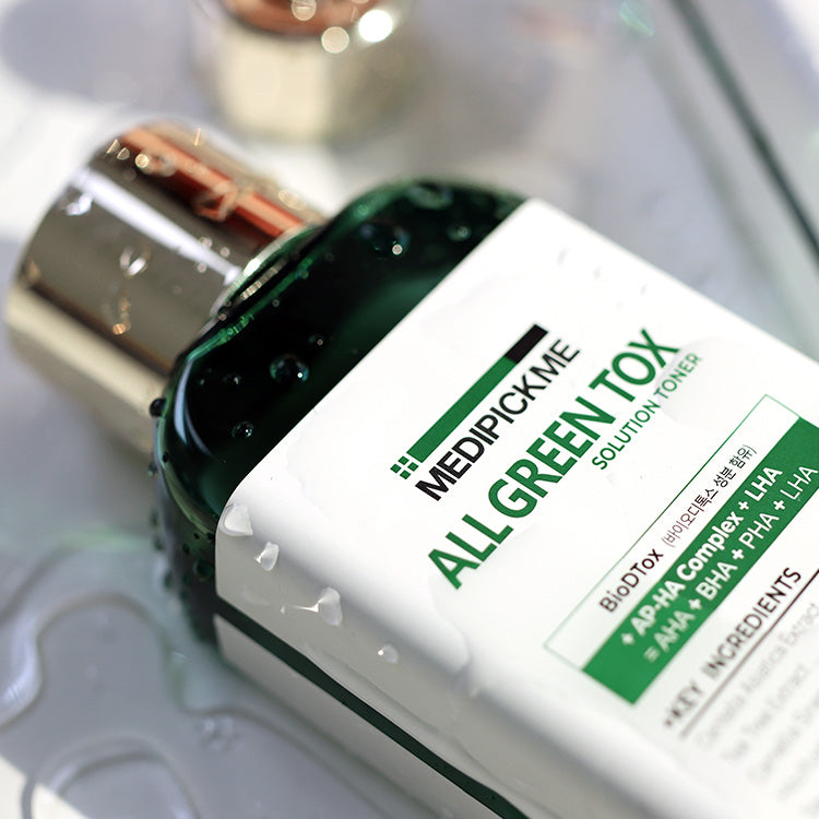 piyonna All Green Tox Solution Cica Tea Tree Calming Toner 150ml Soins visage Toner Lotion tonique