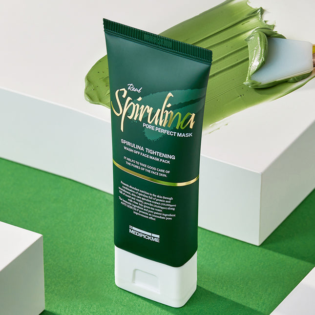 piyonna Real Spirulina Pore Perfect Mask Pack 100g Masque Masque à rincer