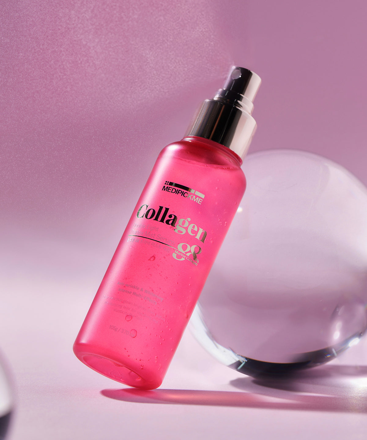 piyonna Collagen 88% PDRN Solid Collagen Jelly Mist Serum Medipickme Tranec Mist Serum Soins visage Toner Brume