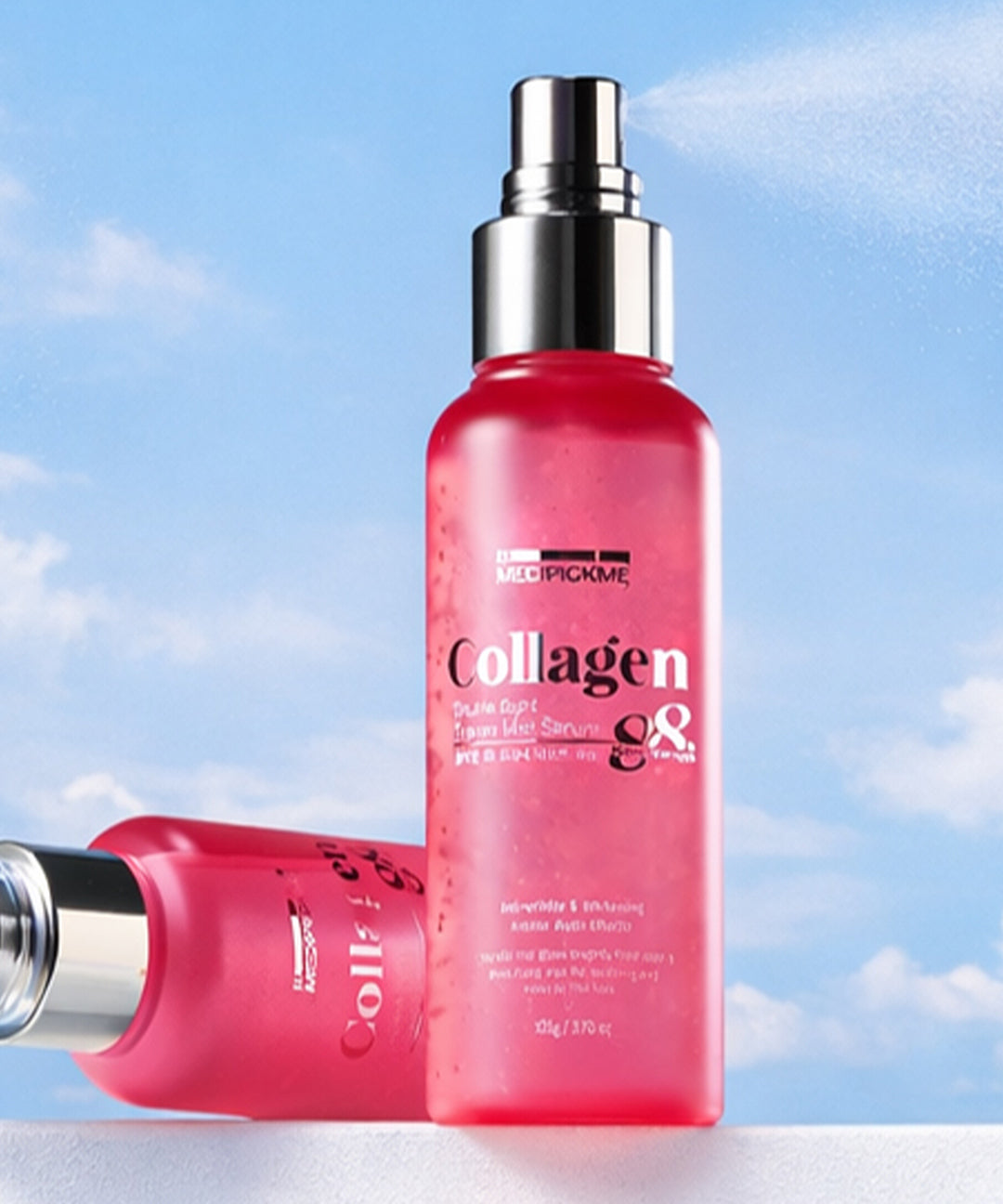 piyonna Collagen 88% PDRN Solid Collagen Jelly Mist Serum Medipickme Tranec Mist Serum Soins visage Toner Brume