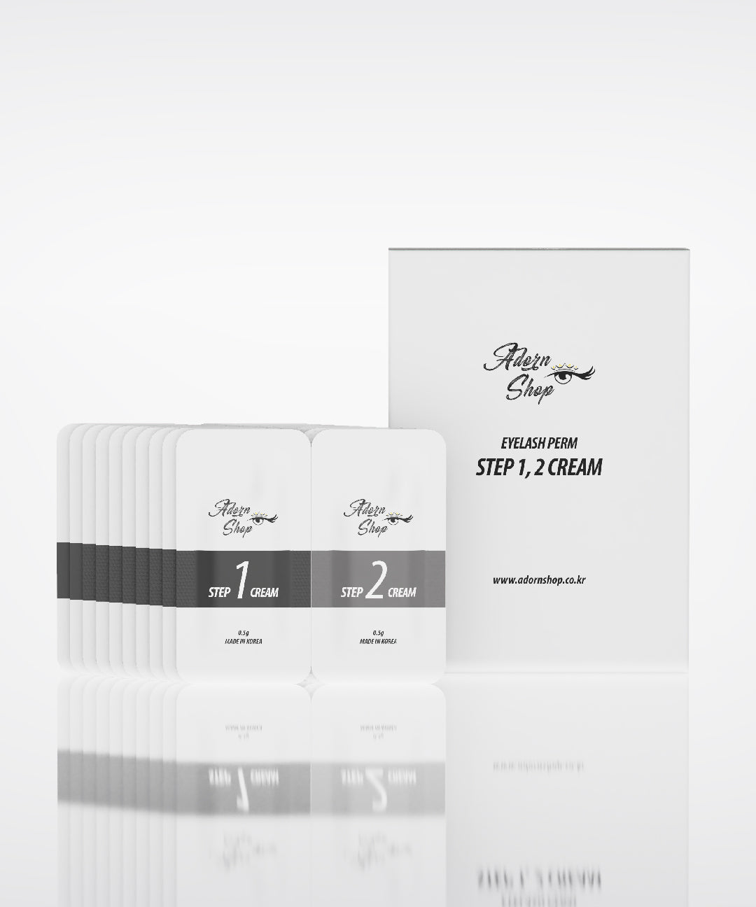 piyonna Adnshop Eyelash Perm Solution 1 & 2 10 Uses Maquillage Access. beauté Faux cils
