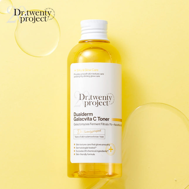 piyonna Dr.Twenty Project Dualdum Galacvita C Toner 200ml Soins visage Toner Lotion tonique