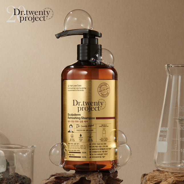 piyonna Dr.Twenty Project Scalpdum Refreshing Shampoo 500ml Cheveux & Soins corps Soin cheveux Soin anti-chute