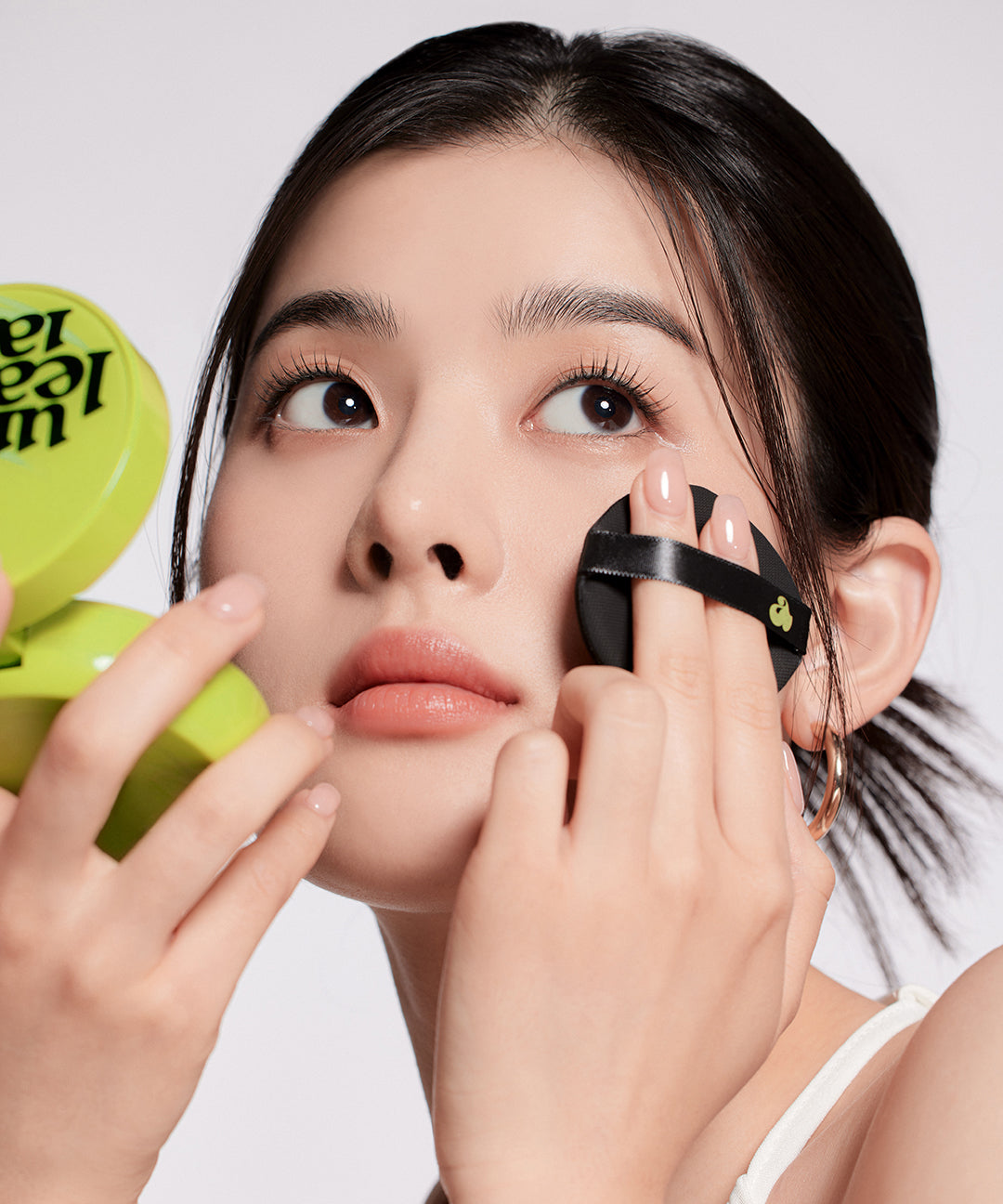 piyonna Cushion Satin Wear Healthy-Green Maquillage Teint Cushion