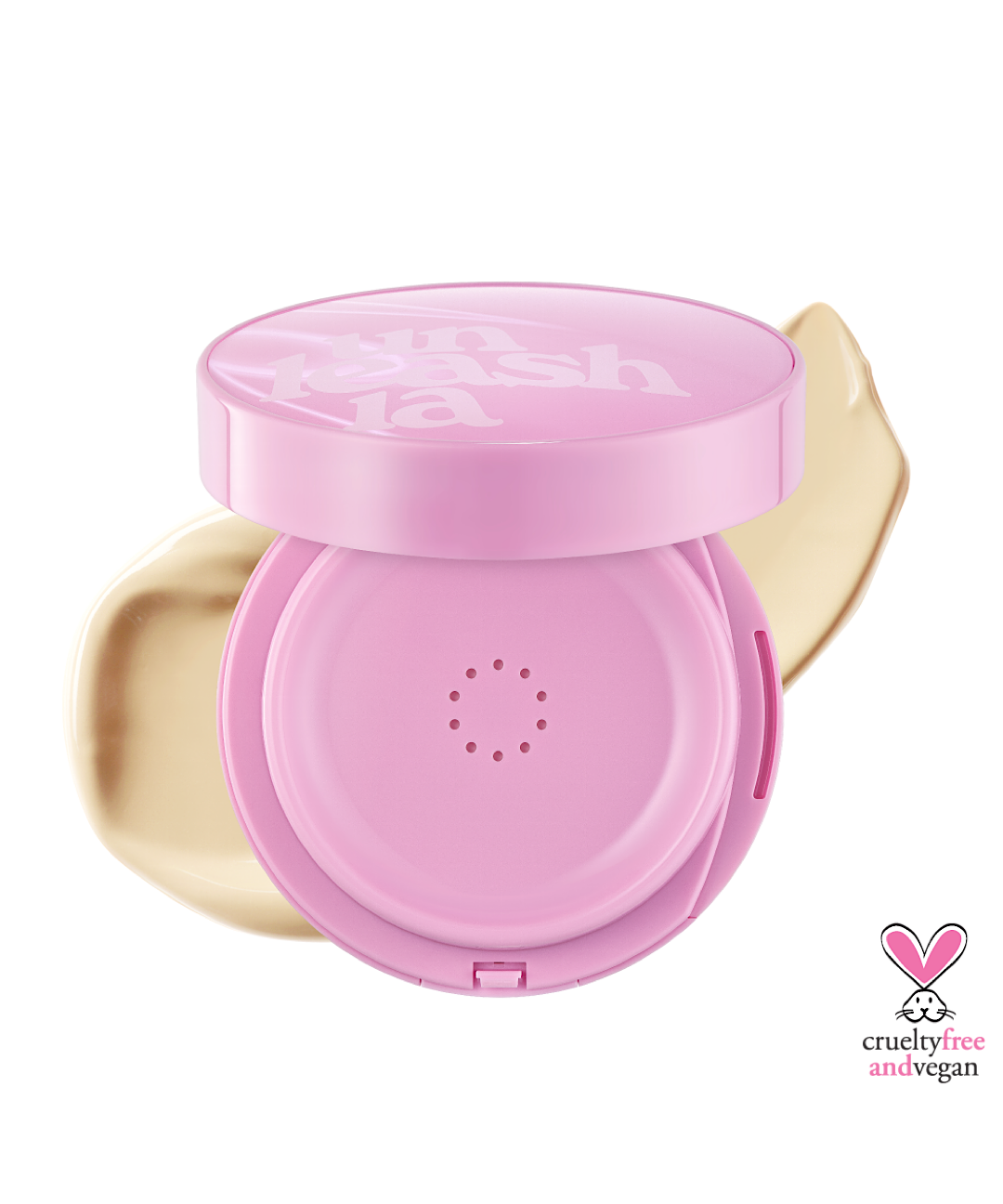 piyonna Don’t Touch Glass Pink Cushion Makeup Base Makeup Cushion