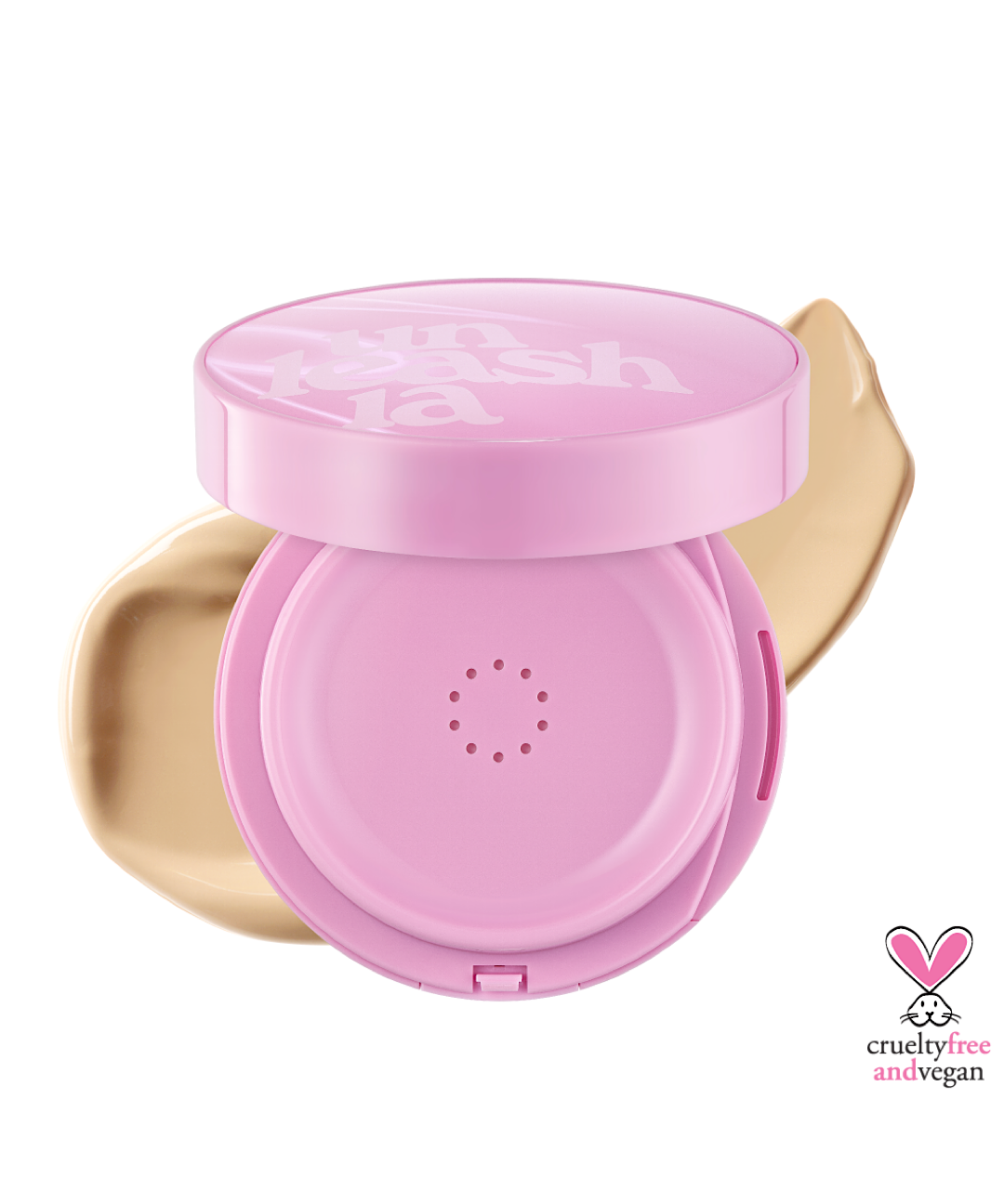 piyonna Don’t Touch Glass Pink Cushion Makeup Base Makeup Cushion