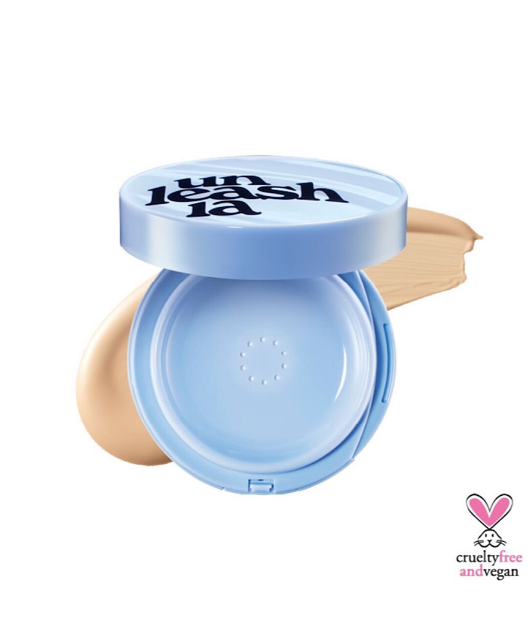 piyonna Babe Skin Baby Blue Cushion Makeup Base Makeup Cushion