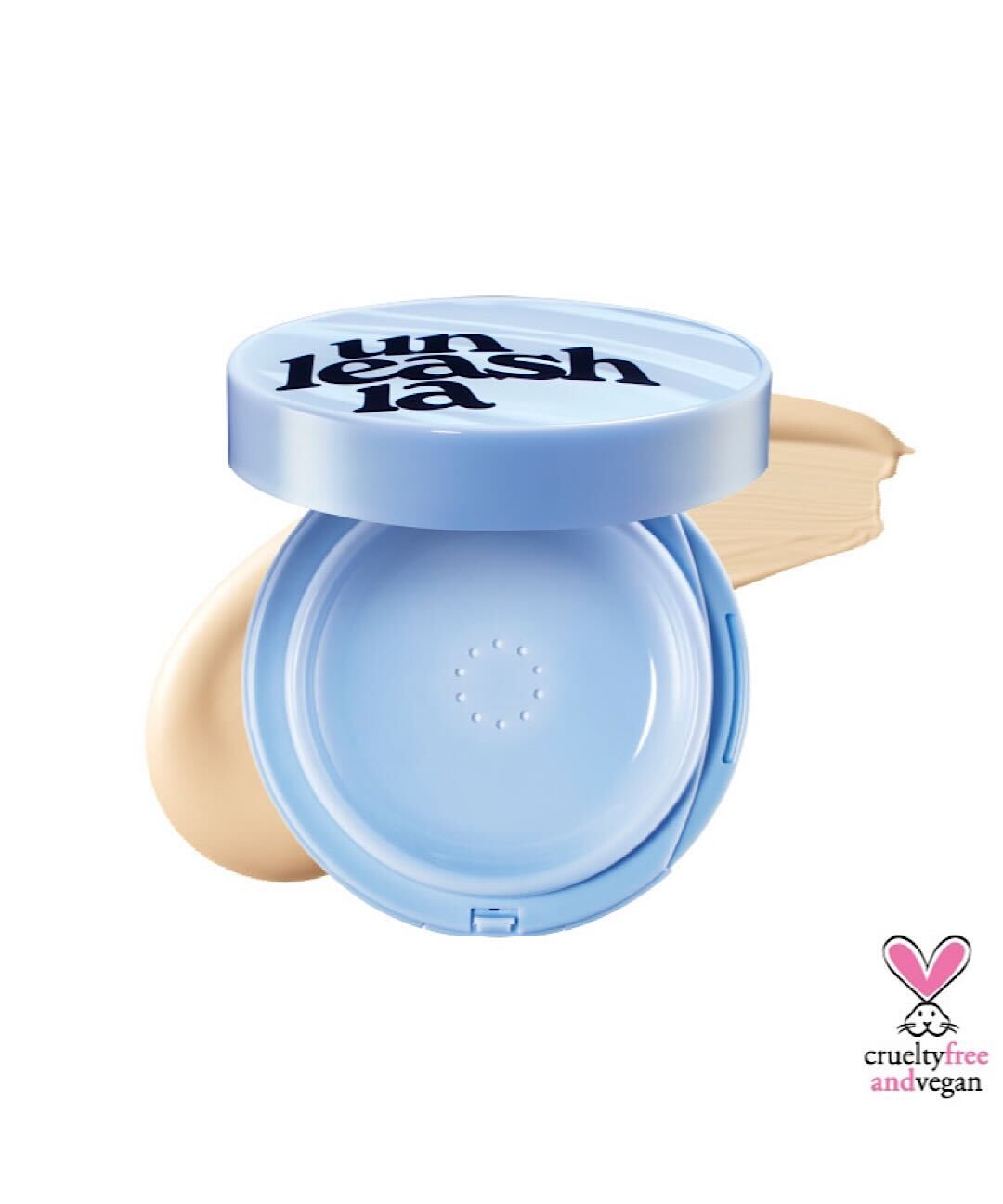 piyonna Babe Skin Baby Blue Cushion Makeup Base Makeup Cushion