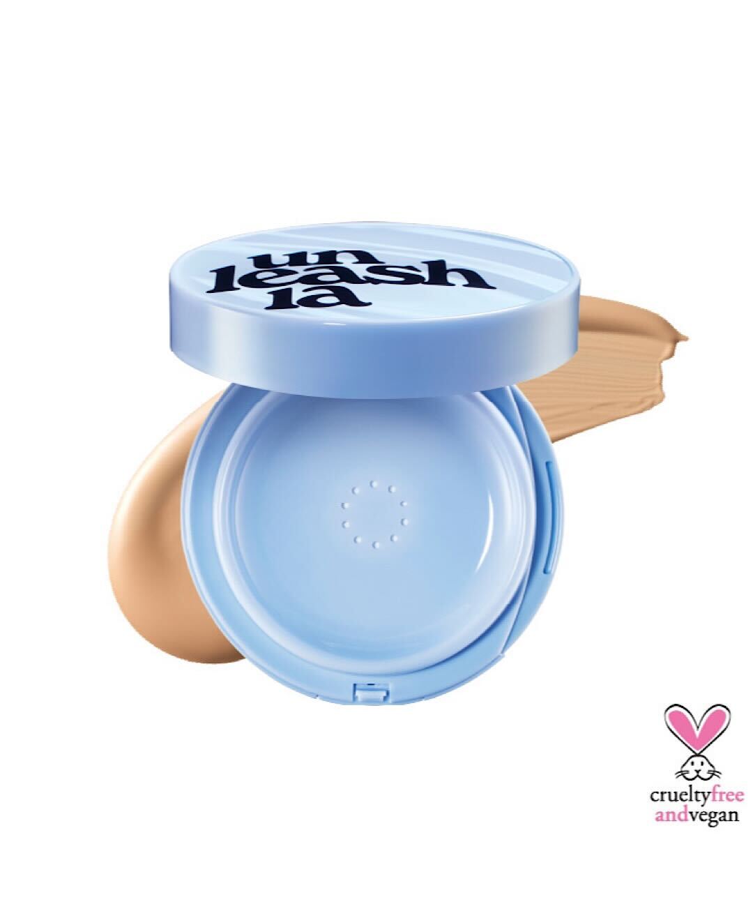 piyonna Babe Skin Baby Blue Cushion Makeup Base Makeup Cushion