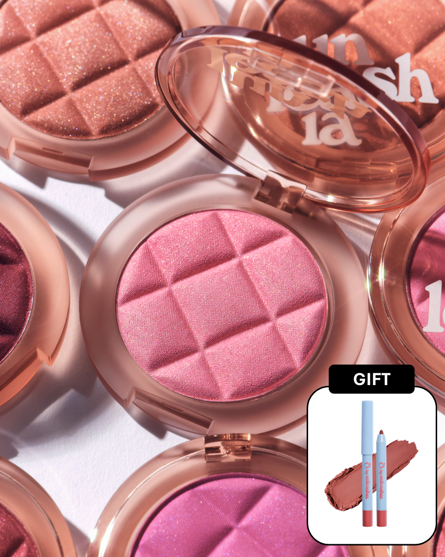 piyonna Daw Daw Waffle Blurring Blush Makeup Blush & Contour Blush