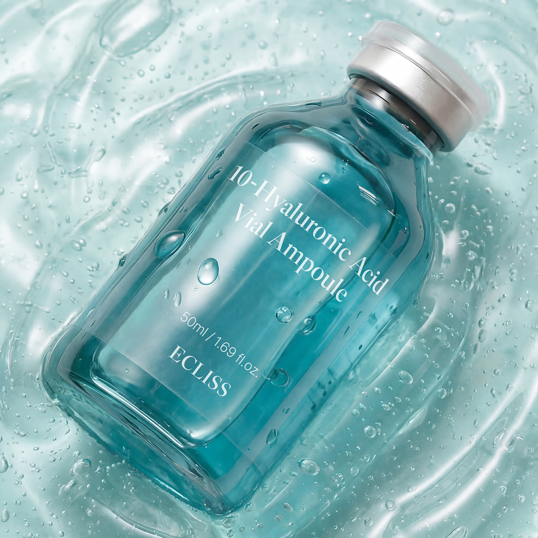 piyonna 10-Layer Hyaluronic Acid Vial Ampoule 50ml Soin de la peau Lotion Sérum, Essence & Ampoule