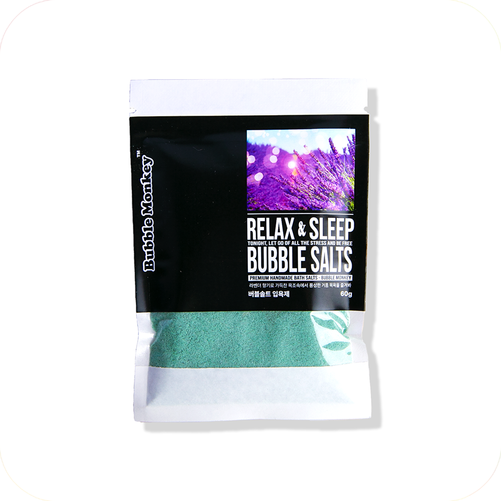 piyonna Relax&Sleep Bubble Salt Pouch 60g Cheveux & Soins corps Soin du corps Gommage corps