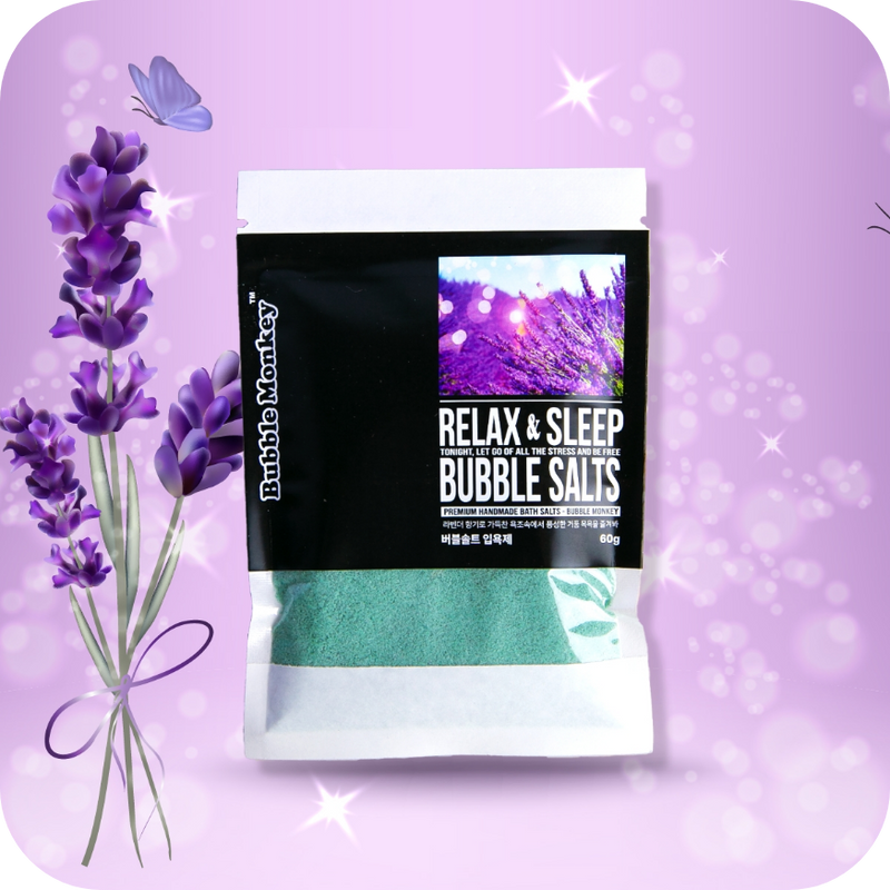 piyonna Relax&Sleep Bubble Salt Pouch 60g Hair Body Care Body Care Body Scrub