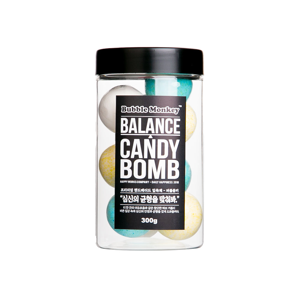 piyonna Bubble Monkey Candybam Kkuljam Bath Bomb 2-Piece Gift Set Cheveux & Soins corps Soin du corps Produit de bain