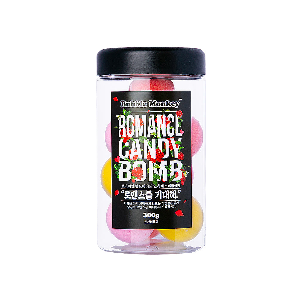 piyonna Bubble Monkey Candybam Romantic&Propose Bath Bomb 2-Piece Gift Set Cheveux & Soins corps Soin du corps Produit de bain