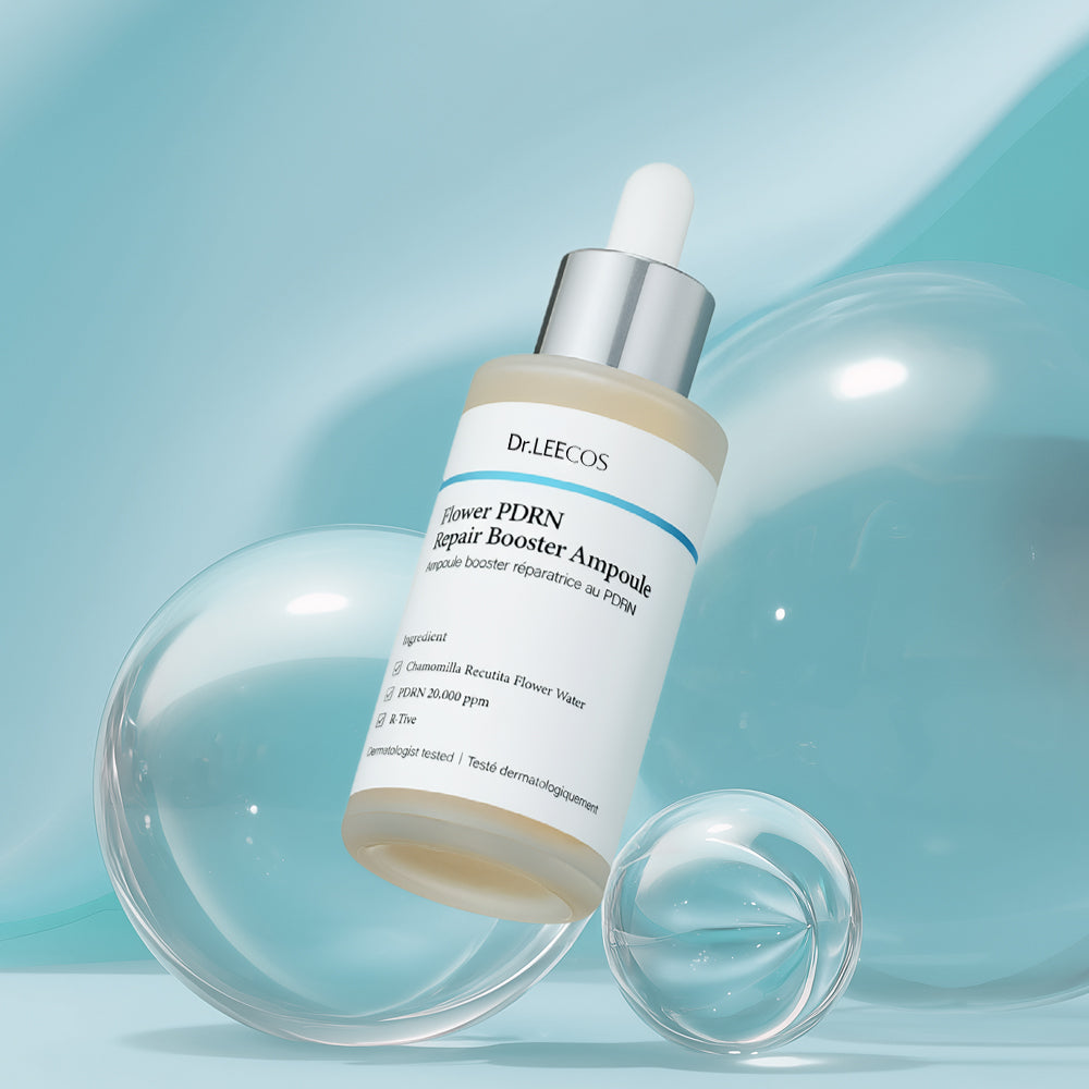 piyonna Dr. Recos Flower PDRN Panthenol Skin Repair Booster Ampoule 50ml Soins visage Sérum