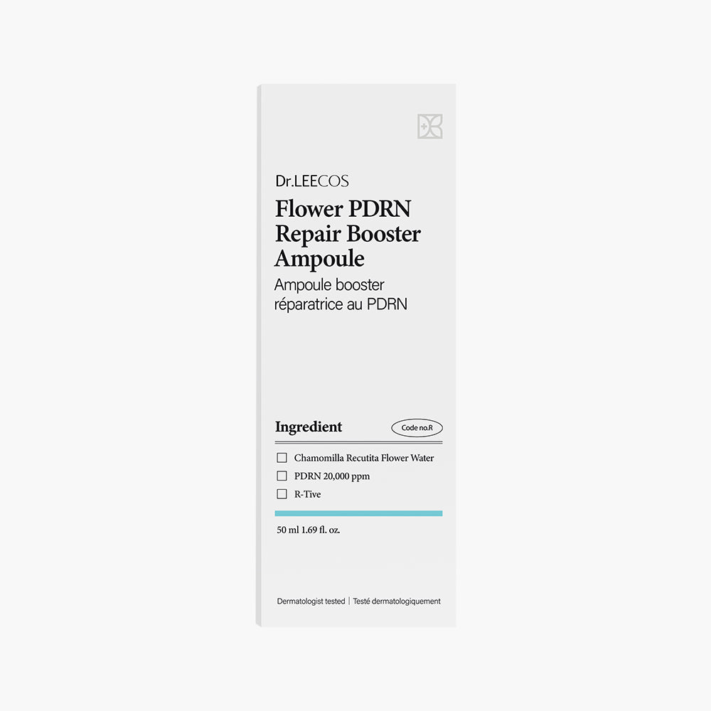 piyonna Dr. Recos Flower PDRN Panthenol Skin Repair Booster Ampoule 50ml Soins visage Sérum