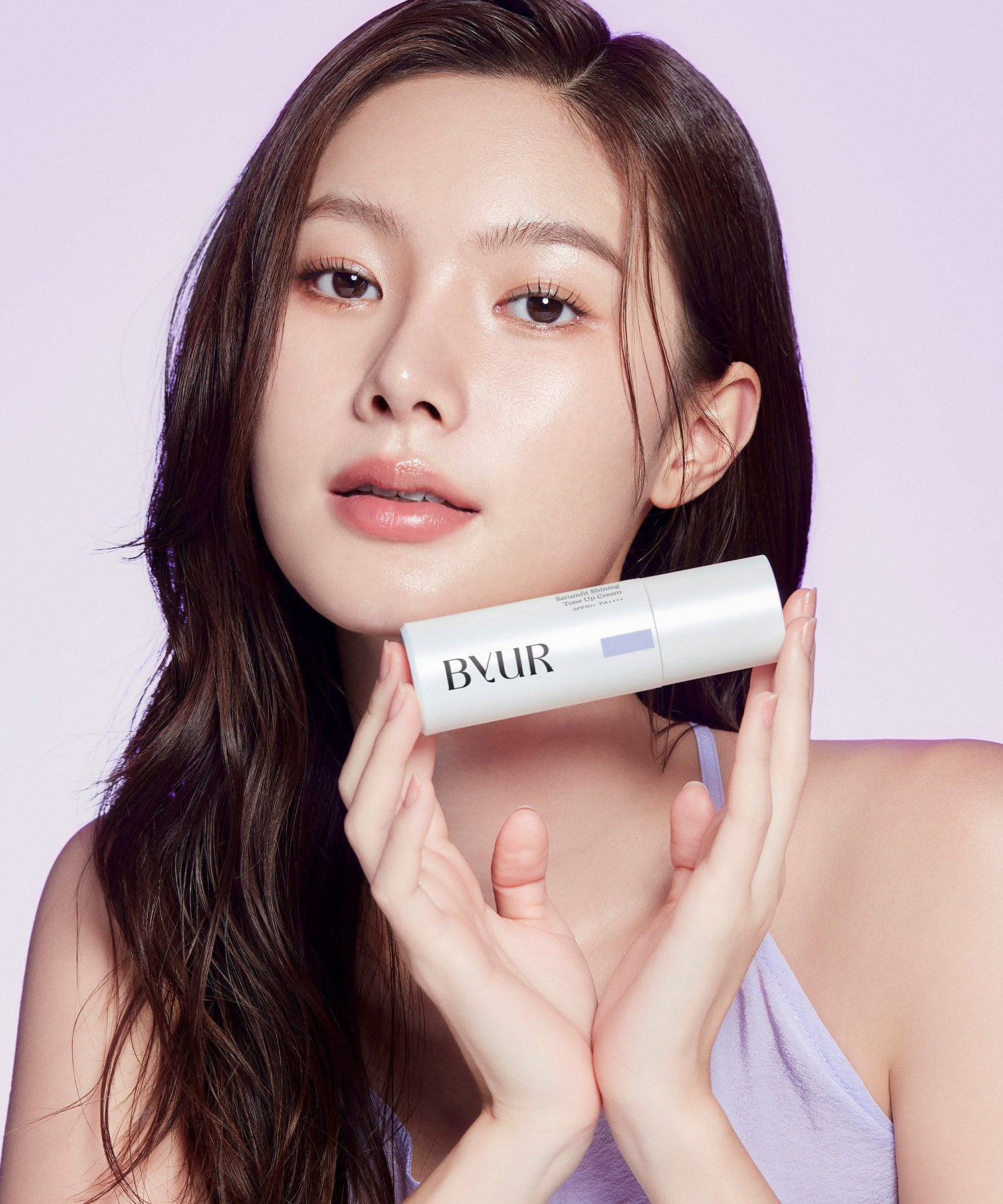 piyonna Serum Fit Shining Tone-Up Cream V1 40g SPF50+/PA++++ Maquillage Teint Base de teint